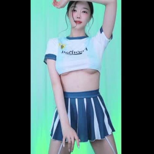 gummysoyun 언더붑 치어리더! 가터스타킹까지