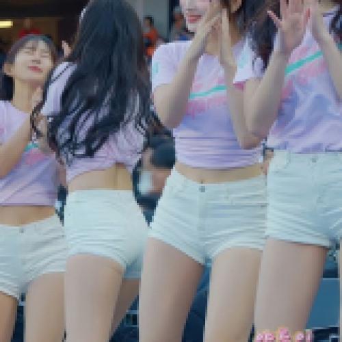 옆모습 미쳤다 오얼깡패 이예빈 치어리더 아웃송직캠